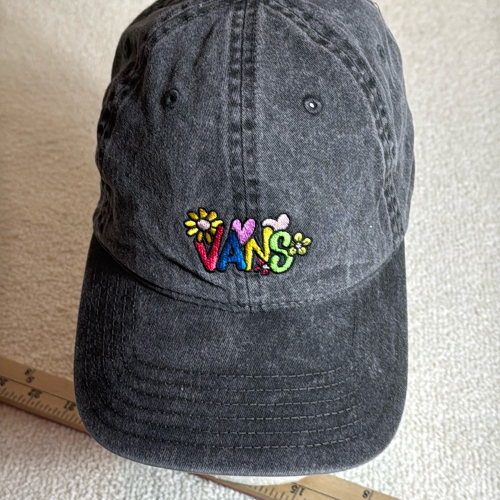 VANS Classic- Dad Hat-Adjustable Strapback Hat Cap Unisex-Washed black